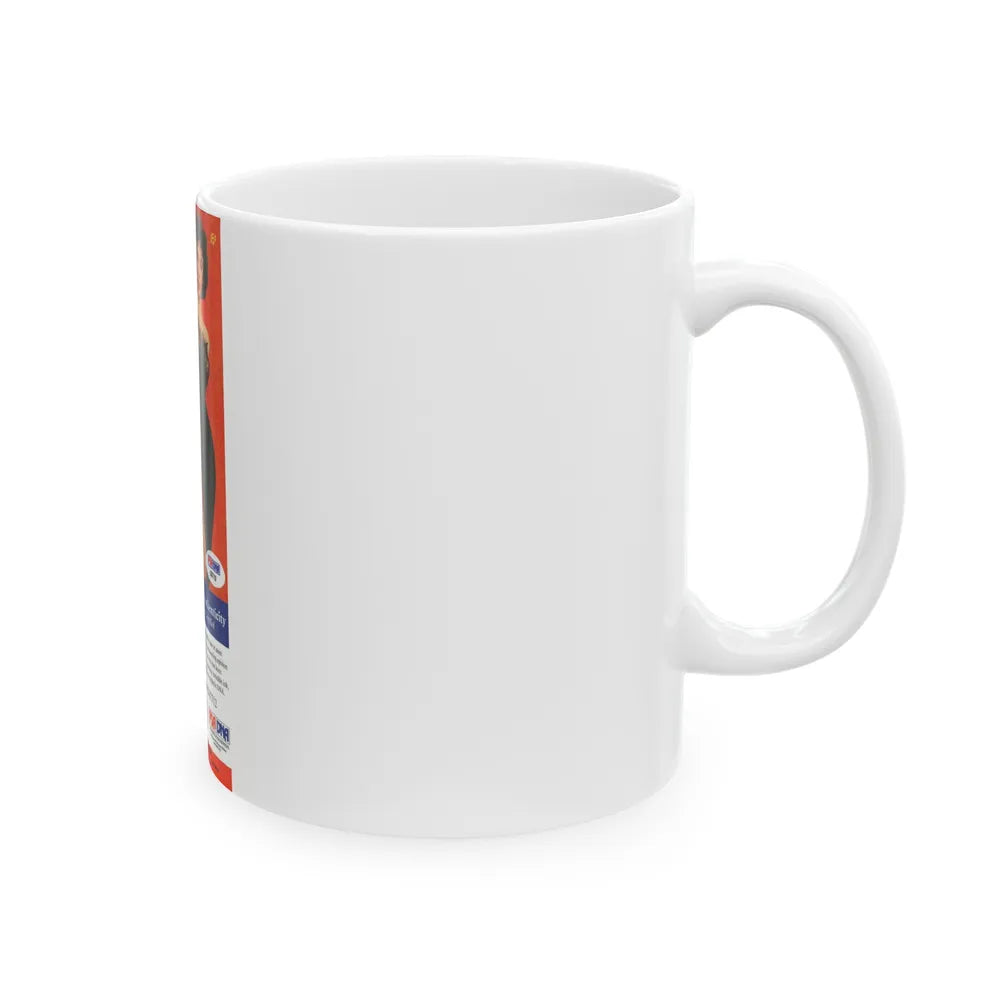 Rita Moreno #59 (Vintage Female Icon) White Coffee Mug-Go Mug Yourself