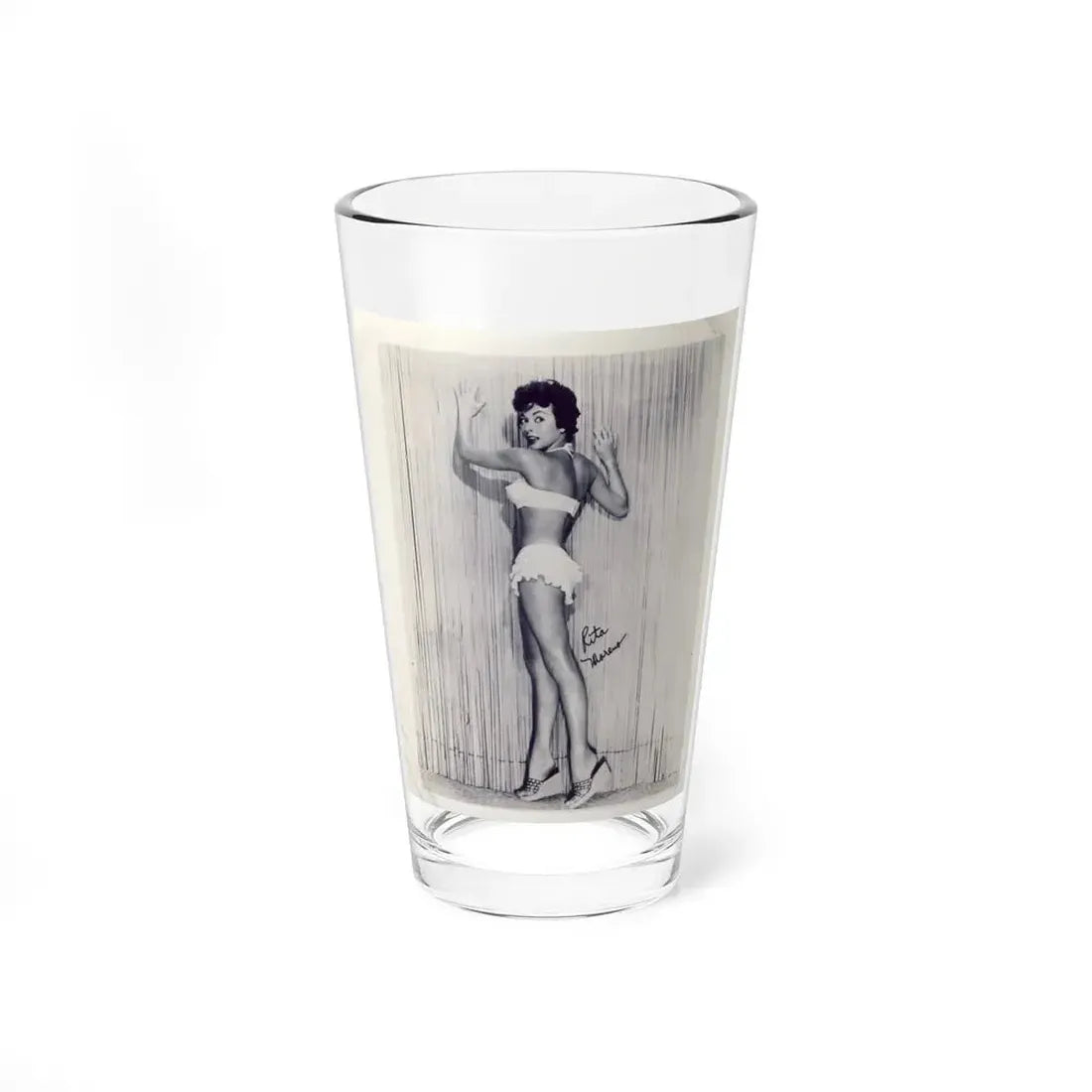 Rita Moreno #60 (Vintage Female Icon) Pint Glass 16oz 16oz - Go Mug Yourself