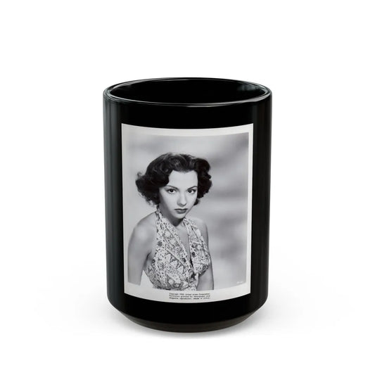 Rita Moreno #61 (Vintage Female Icon) Black Coffee Mug-15oz-Go Mug Yourself