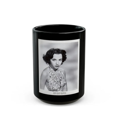 Rita Moreno #61 (Vintage Female Icon) Black Coffee Mug 15oz - Go Mug Yourself