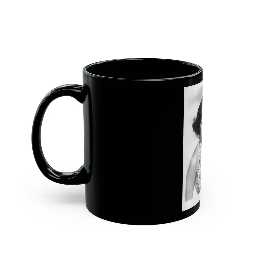 Rita Moreno #61 (Vintage Female Icon) Black Coffee Mug-Go Mug Yourself