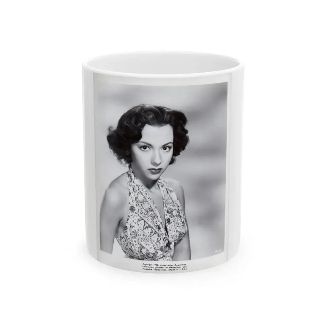 Rita Moreno #61 (Vintage Female Icon) White Coffee Mug 11oz - Go Mug Yourself