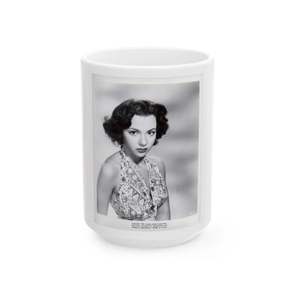 Rita Moreno #61 (Vintage Female Icon) White Coffee Mug-15oz-Go Mug Yourself
