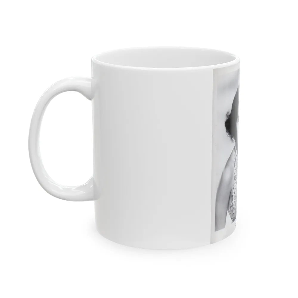 Rita Moreno #61 (Vintage Female Icon) White Coffee Mug-Go Mug Yourself