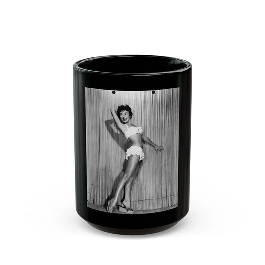 Rita Moreno #62 (Vintage Female Icon) Black Coffee Mug-15oz-Go Mug Yourself
