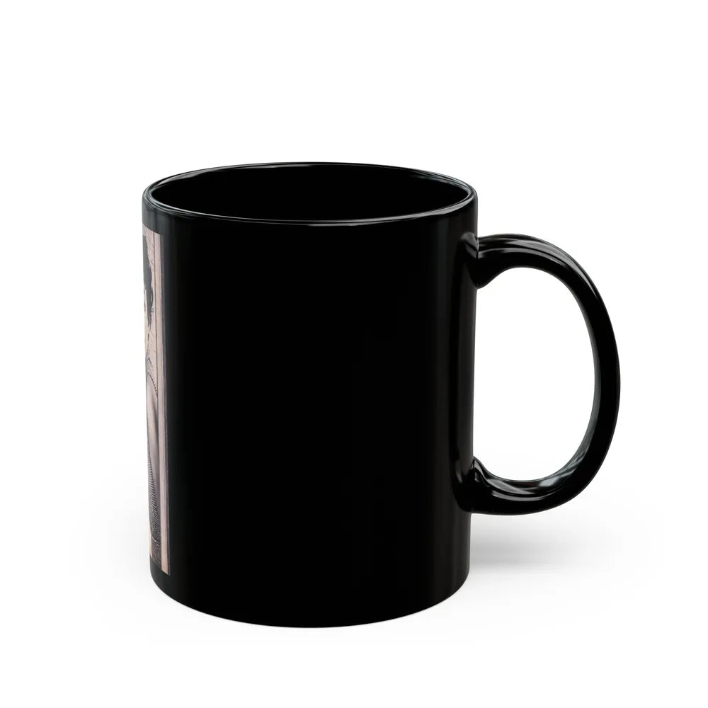 Rita Moreno #63 (Vintage Female Icon) Black Coffee Mug-Go Mug Yourself