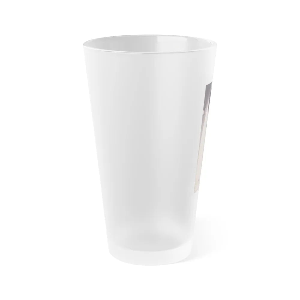 Rita Moreno #63 (Vintage Female Icon) Frosted Pint Glass 16oz-Go Mug Yourself