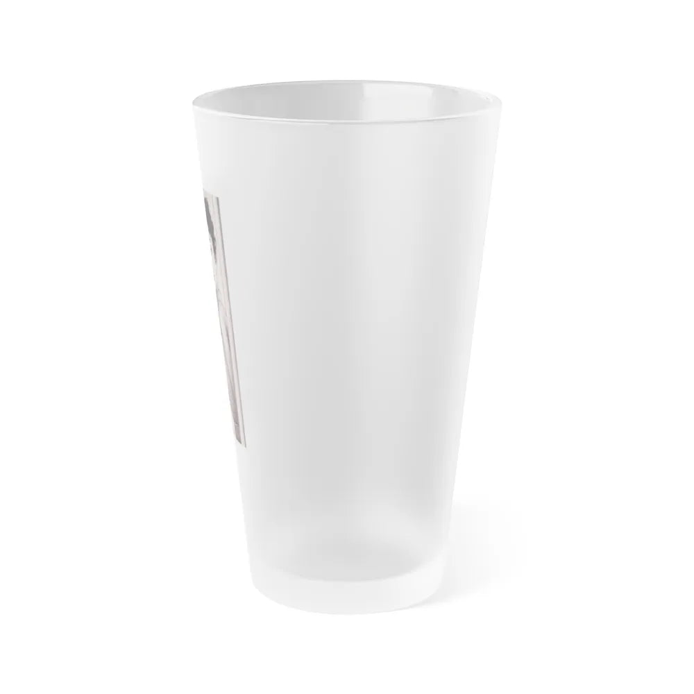 Rita Moreno #63 (Vintage Female Icon) Frosted Pint Glass 16oz-Go Mug Yourself