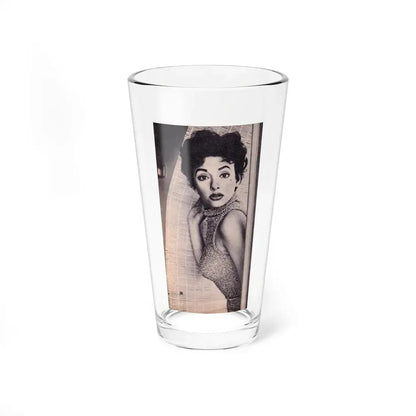 Rita Moreno #63 (Vintage Female Icon) Pint Glass 16oz 16oz - Go Mug Yourself