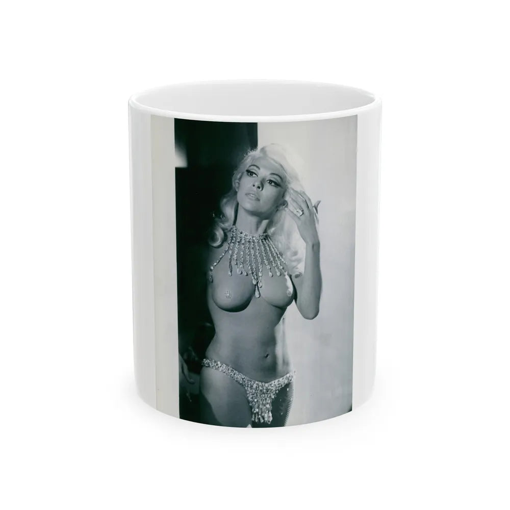 Rita Moreno #64 (Vintage Female Icon) White Coffee Mug-11oz-Go Mug Yourself
