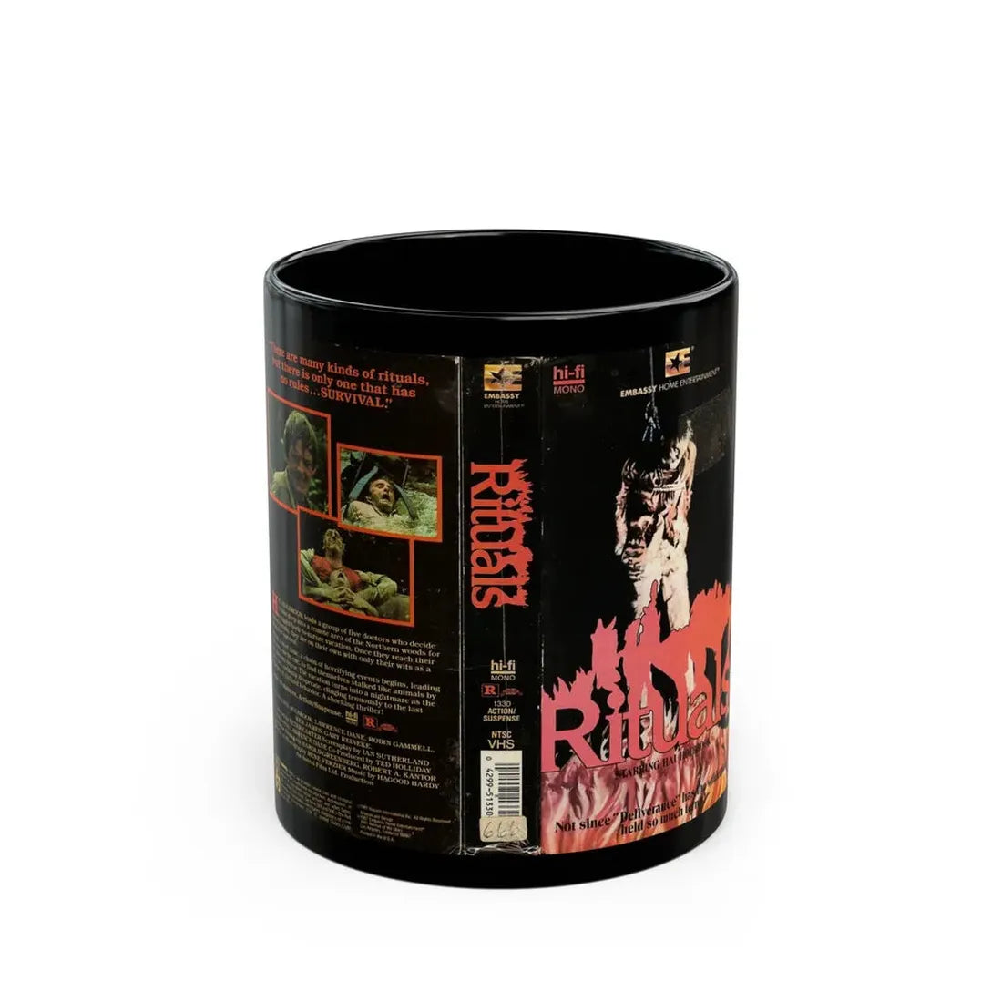 RITUALS (VHS COVER) - Black Coffee Mug 11oz - Go Mug Yourself