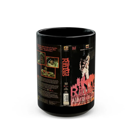 RITUALS (VHS COVER) - Black Coffee Mug 15oz - Go Mug Yourself