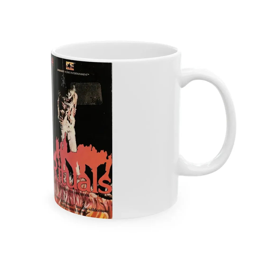 RITUALS (VHS COVER) - White Coffee Mug - Go Mug Yourself