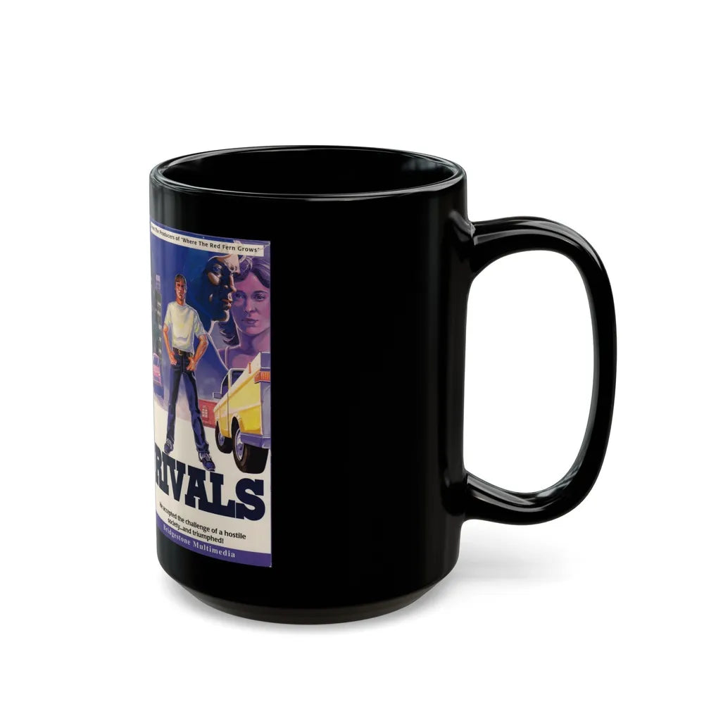 RIVALS BRIDGESTONE MULTIMEDIA (VHS COVER) - Black Coffee Mug-Go Mug Yourself