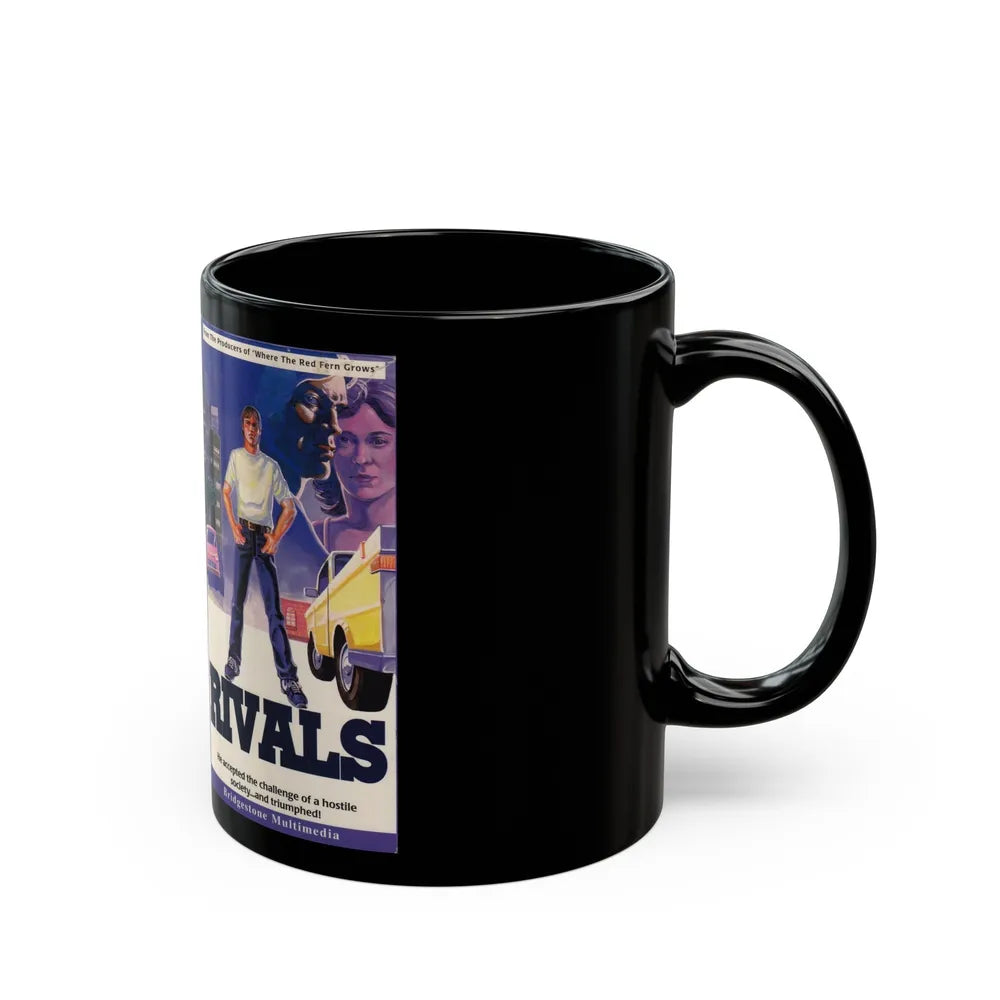 RIVALS BRIDGESTONE MULTIMEDIA (VHS COVER) - Black Coffee Mug-Go Mug Yourself