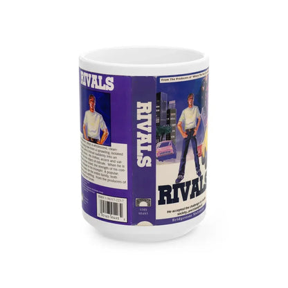 RIVALS BRIDGESTONE MULTIMEDIA (VHS COVER) - White Coffee Mug 15oz - Go Mug Yourself