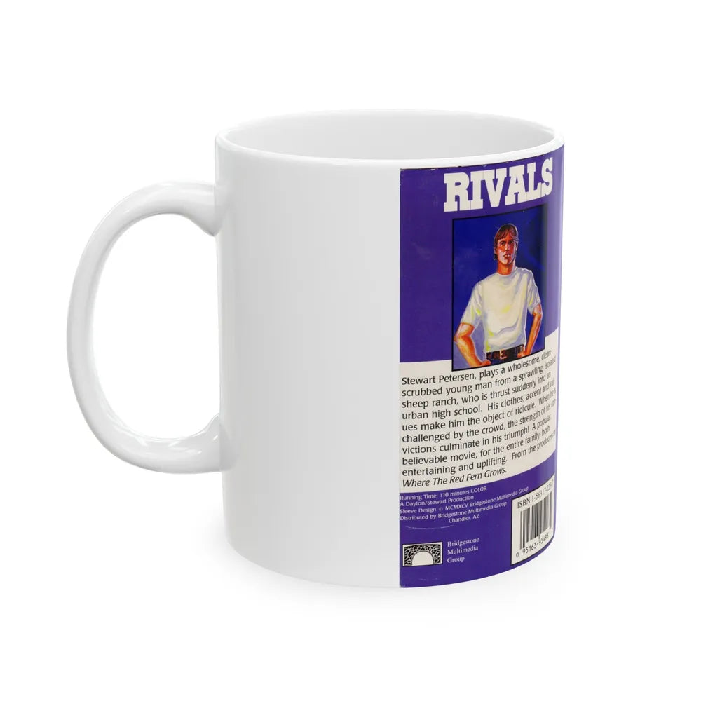 RIVALS BRIDGESTONE MULTIMEDIA (VHS COVER) - White Coffee Mug-Go Mug Yourself