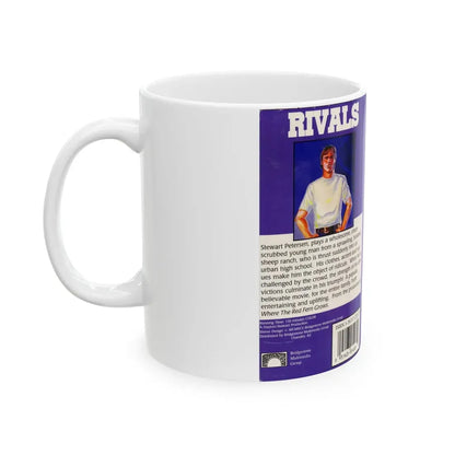 RIVALS BRIDGESTONE MULTIMEDIA (VHS COVER) - White Coffee Mug - Go Mug Yourself