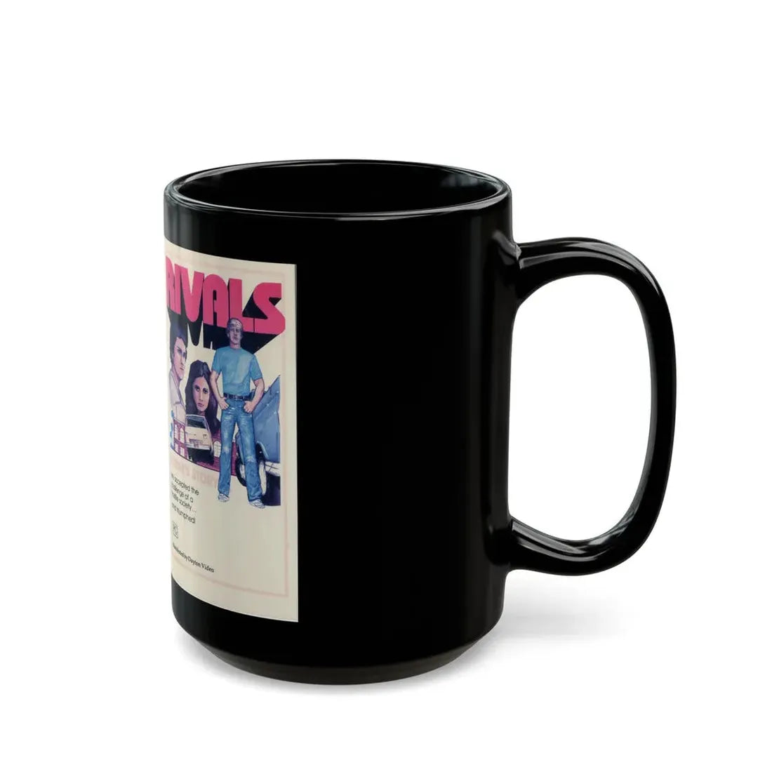 RIVALS (VHS COVER) - Black Coffee Mug - Go Mug Yourself