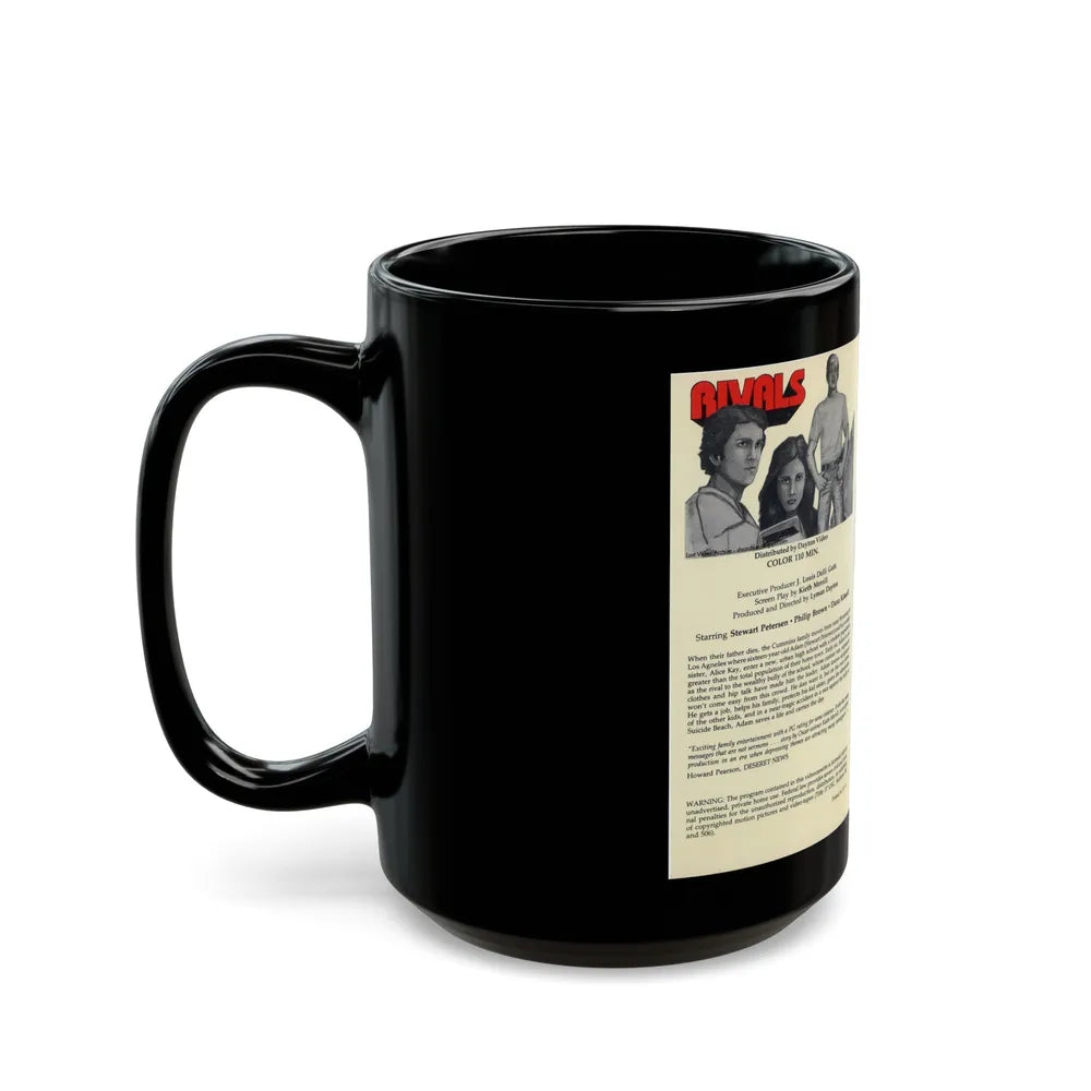 RIVALS (VHS COVER) - Black Coffee Mug-Go Mug Yourself