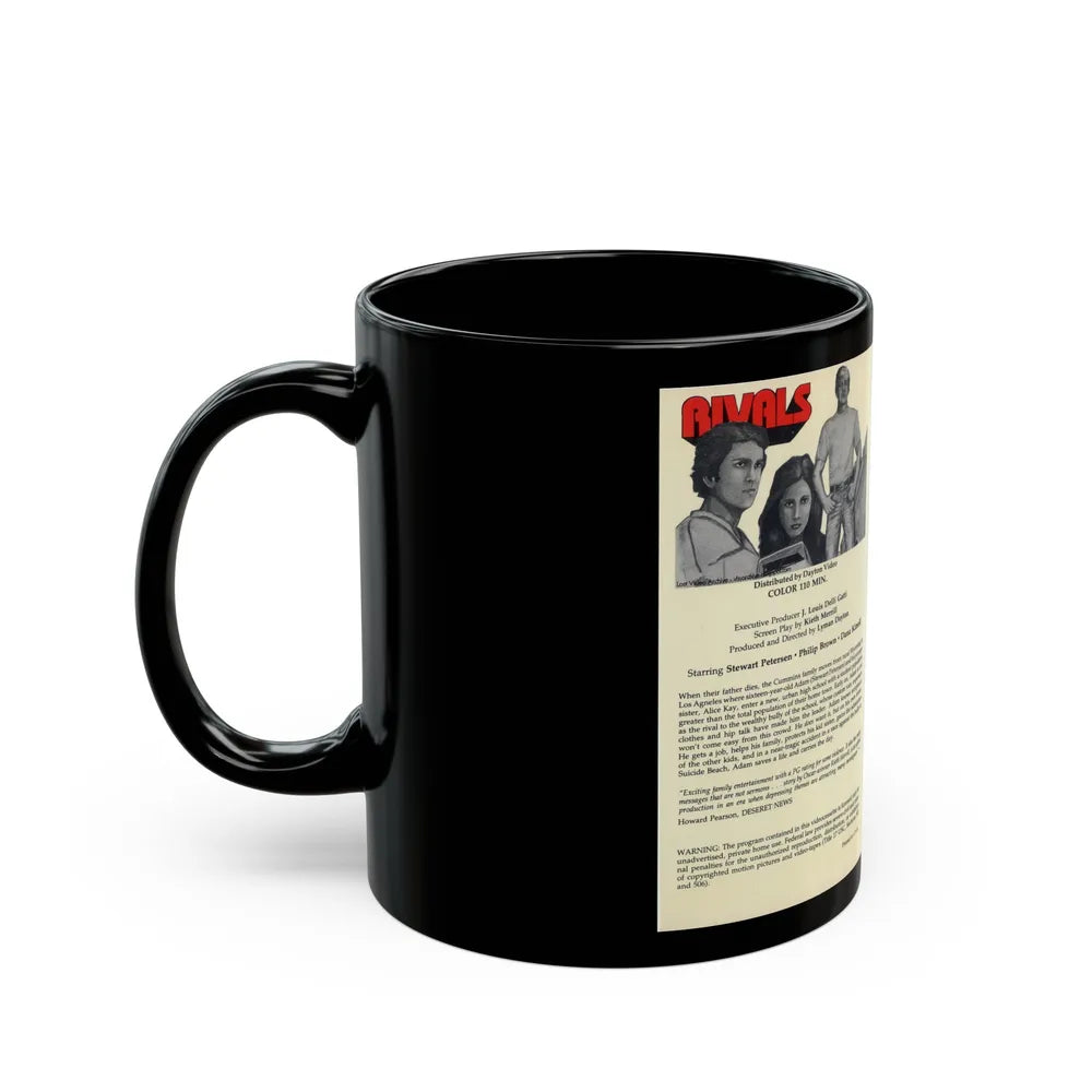 RIVALS (VHS COVER) - Black Coffee Mug-Go Mug Yourself