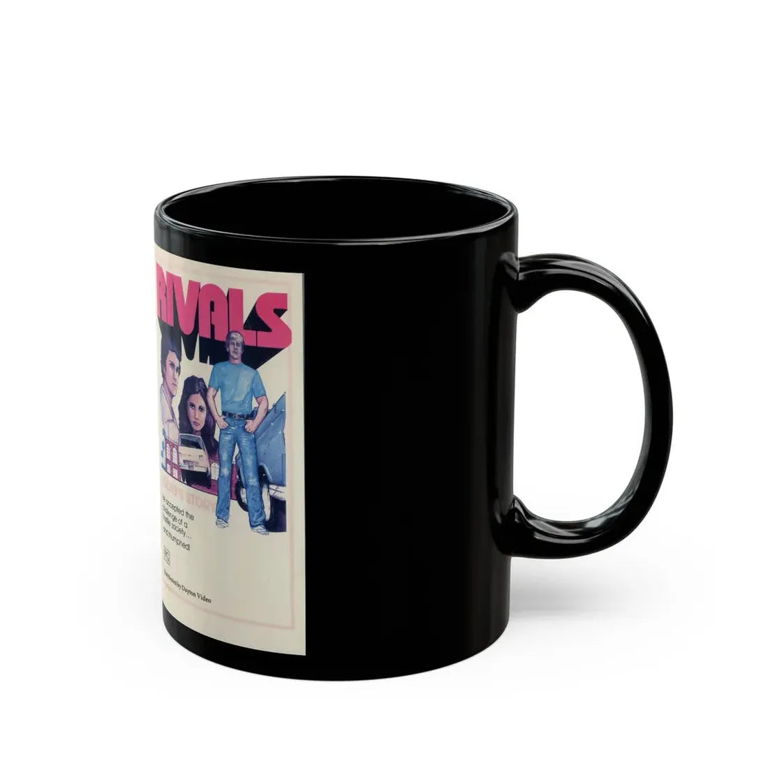 RIVALS (VHS COVER) - Black Coffee Mug - Go Mug Yourself
