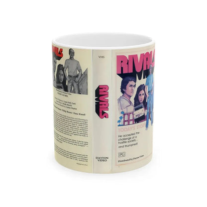 RIVALS (VHS COVER) - White Coffee Mug 11oz - Go Mug Yourself