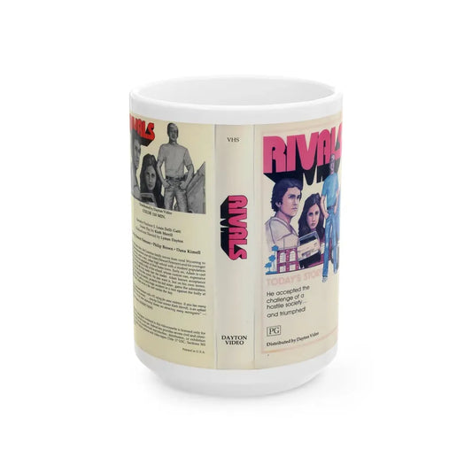 RIVALS (VHS COVER) - White Coffee Mug 15oz - Go Mug Yourself