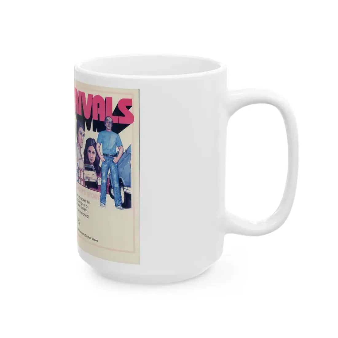 RIVALS (VHS COVER) - White Coffee Mug - Go Mug Yourself