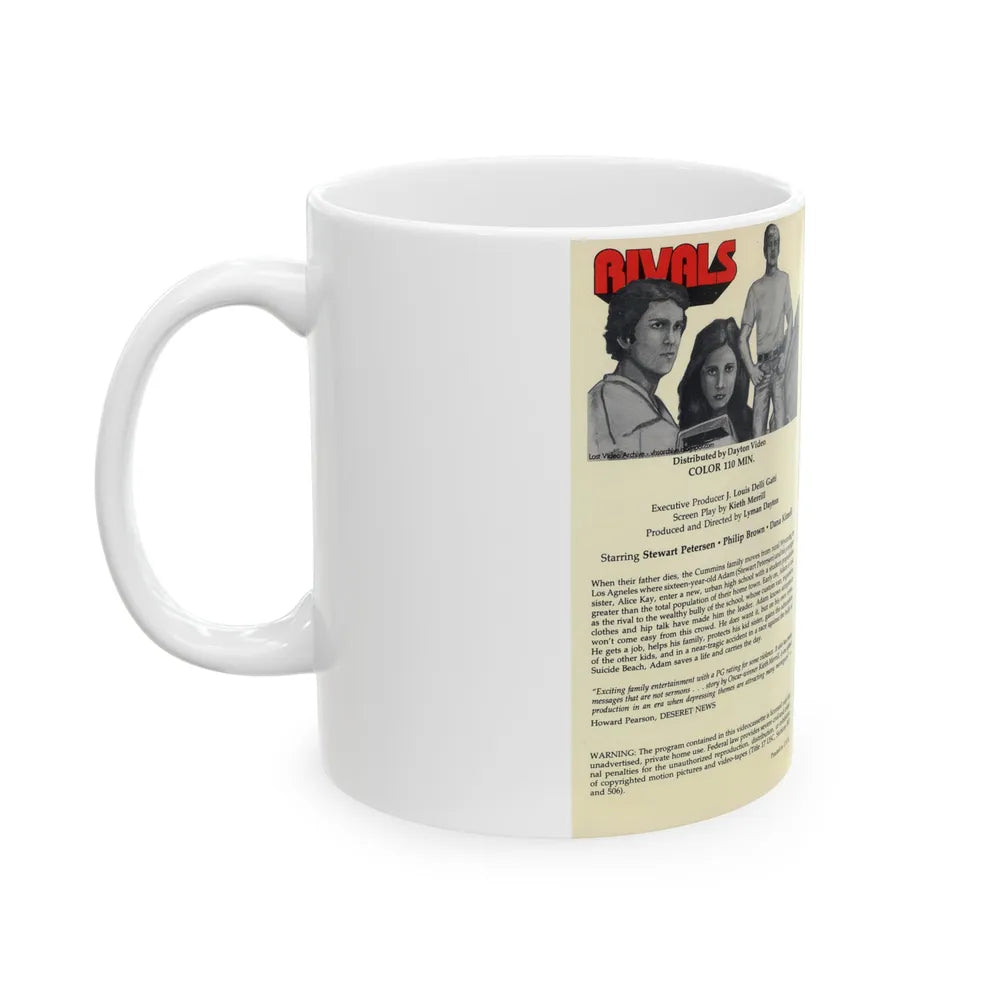 RIVALS (VHS COVER) - White Coffee Mug-Go Mug Yourself