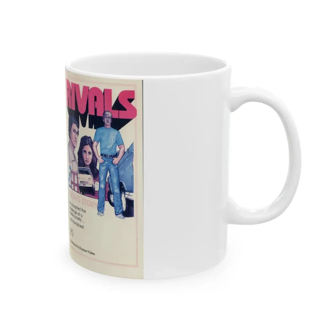 RIVALS (VHS COVER) - White Coffee Mug - Go Mug Yourself
