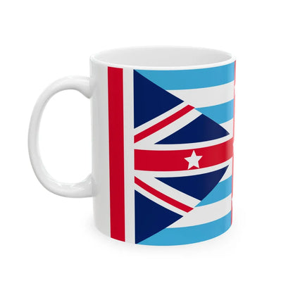 River Eden Flag (Australia) White Coffee Mug - Go Mug Yourself