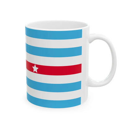 River Eden Flag (Australia) White Coffee Mug - Go Mug Yourself