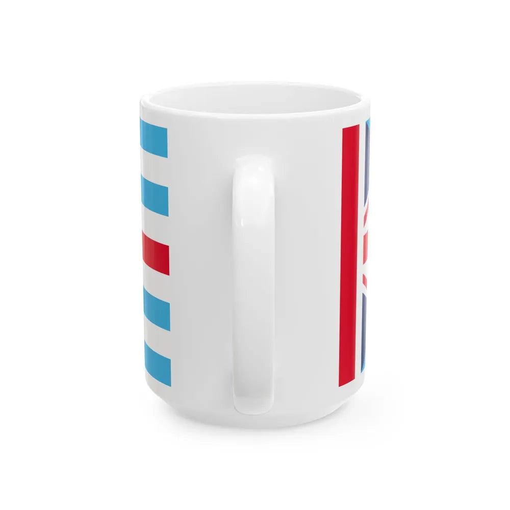 River Eden Flag (Australia) White Coffee Mug - Go Mug Yourself