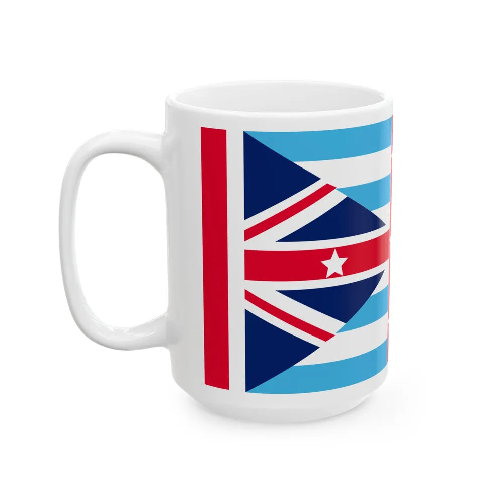 River Eden Flag (Australia) White Coffee Mug - Go Mug Yourself