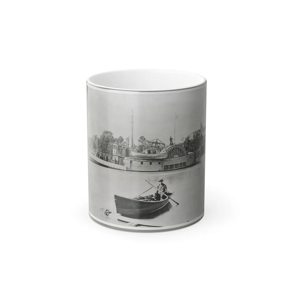 River Gunboat (U.S. Civil War) Color Changing Coffee Mug 11oz-11oz-Go Mug Yourself