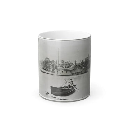 River Gunboat (U.S. Civil War) Color Changing Coffee Mug 11oz-11oz-Go Mug Yourself