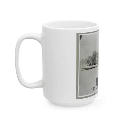 River Gunboat (U.S. Civil War) White Coffee Mug-Go Mug Yourself