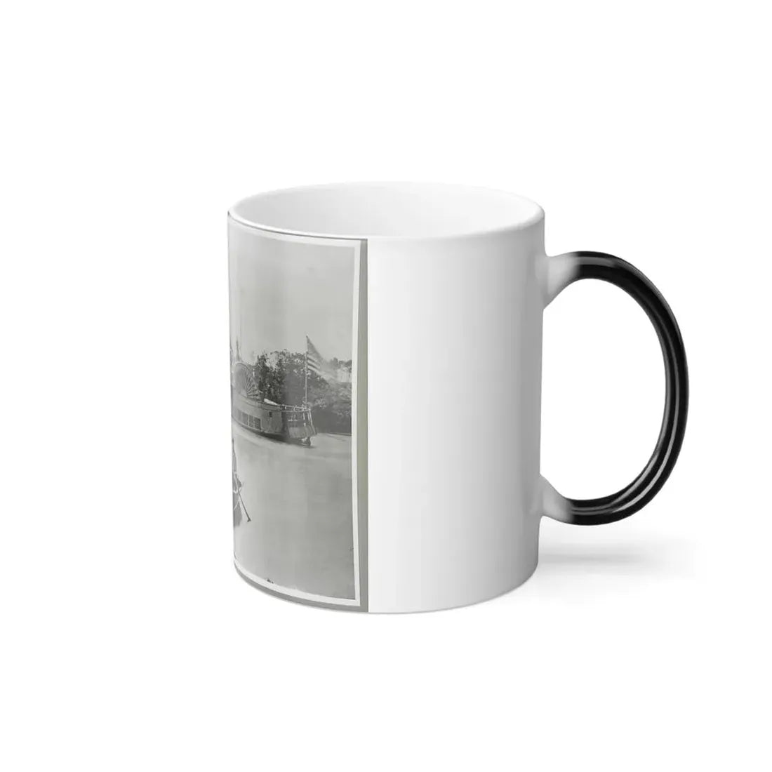 River Gunboat (U.S. Civil War) Color Changing Coffee Mug 11oz - Go Mug Yourself