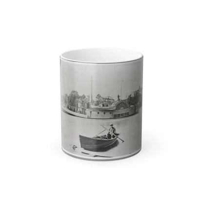 River Gunboat (U.S. Civil War) Color Changing Coffee Mug 11oz - Go Mug Yourself