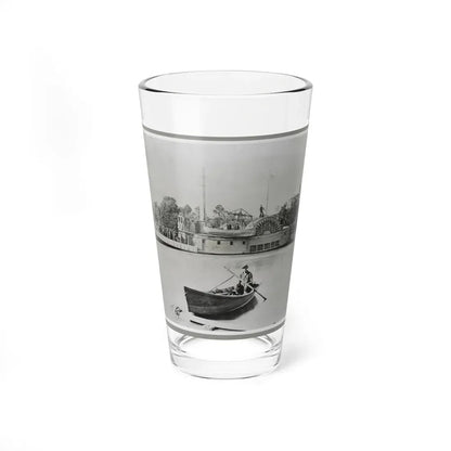 River Gunboat (U.S. Civil War) Pint Glass 16oz 16oz - Go Mug Yourself