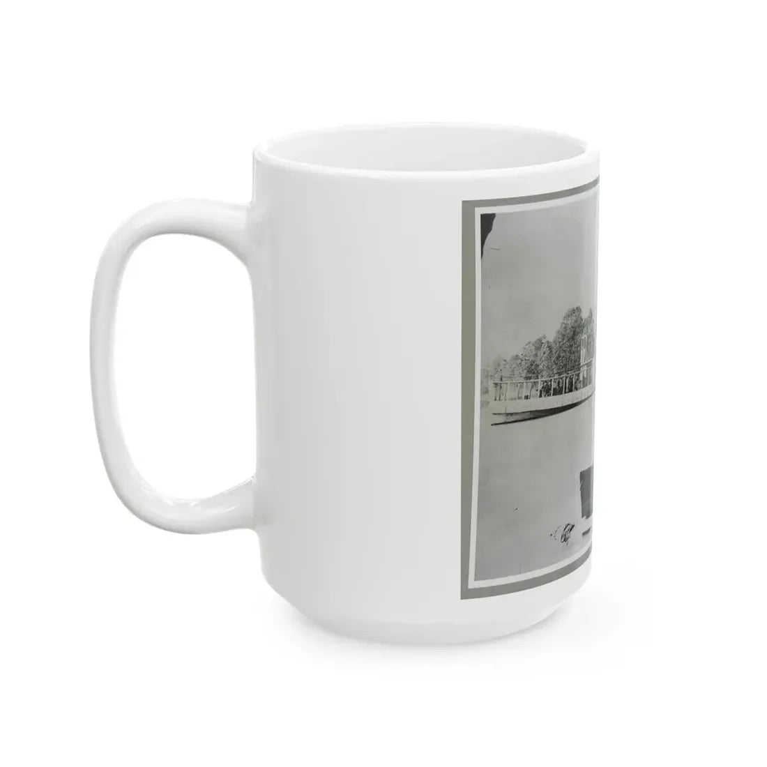River Gunboat (U.S. Civil War) White Coffee Mug - Go Mug Yourself