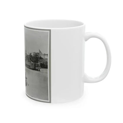 River Gunboat (U.S. Civil War) White Coffee Mug - Go Mug Yourself