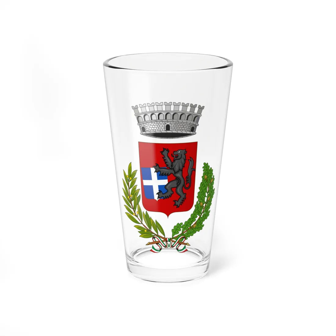 Rivergaro-Stemma (Italy) (Coat of Arms) Pint Glass 16oz - Go Mug Yourself