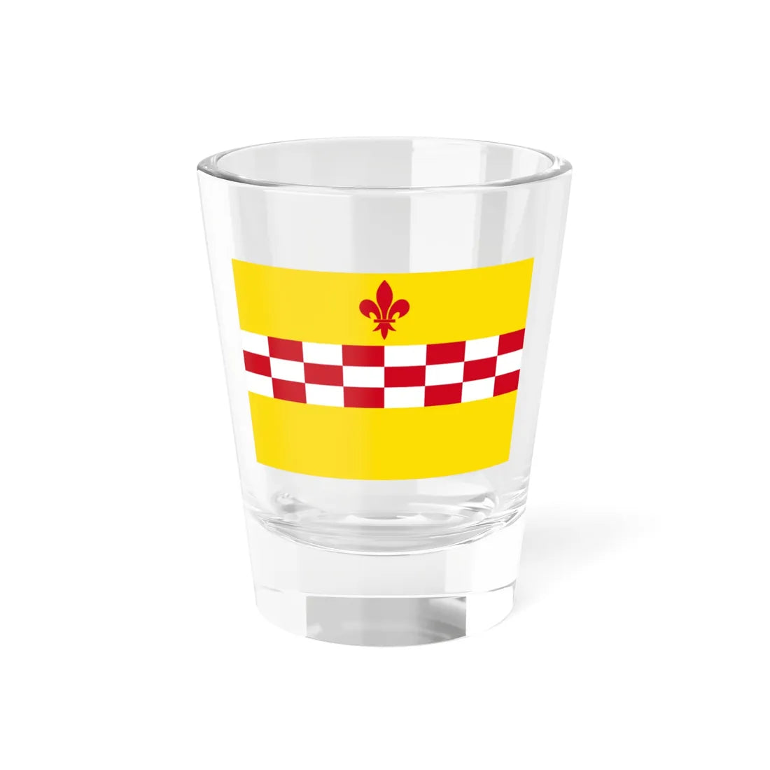 Rixensart vlag (Belgium) Shot Glass 1.5oz 1.5oz - Go Mug Yourself