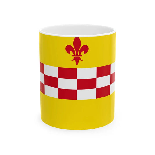Rixensart vlag (Belgium) White Coffee Mug 11oz - Go Mug Yourself