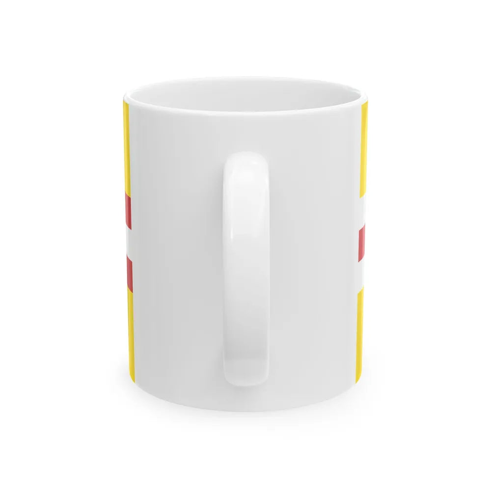Rixensart vlag (Belgium) White Coffee Mug - Go Mug Yourself