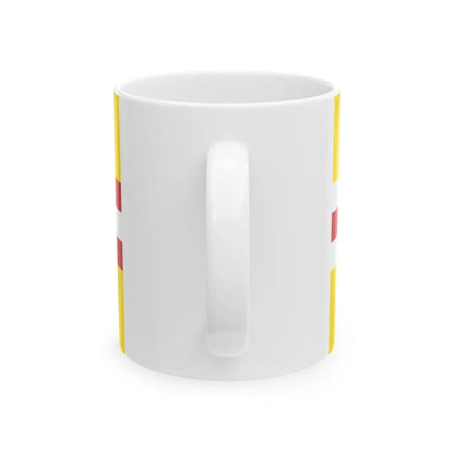 Rixensart vlag (Belgium) White Coffee Mug - Go Mug Yourself