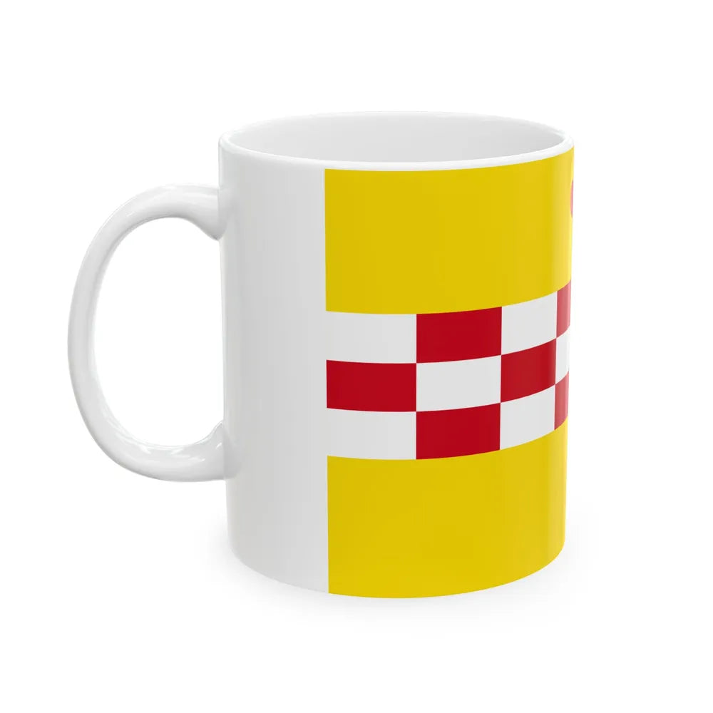 Rixensart vlag (Belgium) White Coffee Mug - Go Mug Yourself