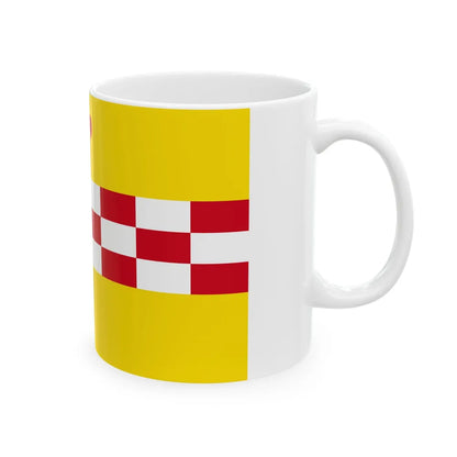 Rixensart vlag (Belgium) White Coffee Mug - Go Mug Yourself